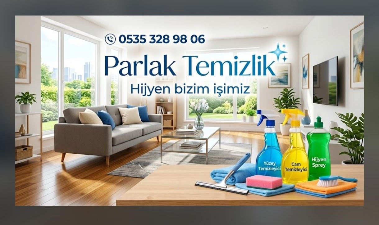 Parlak Temizlik - Ferah salon ve oturma alanı temizliği