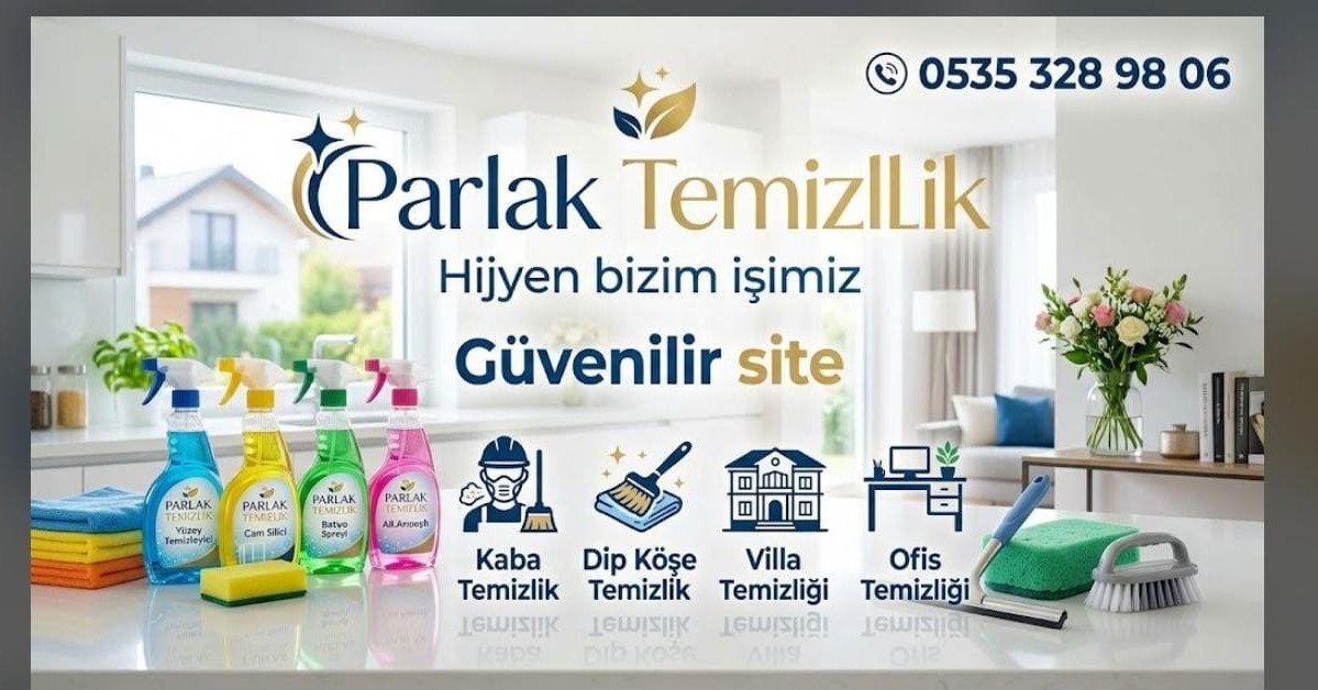 Parlak Temizlik - Mutfak ve detaylı yaşam alanı temizliği